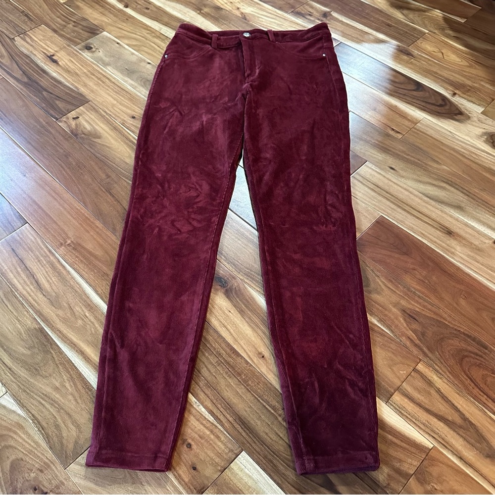 GRACE AND LACE HAPPY PANT CORDUROYS - WINE. Size 12 - Picture 2 of 9